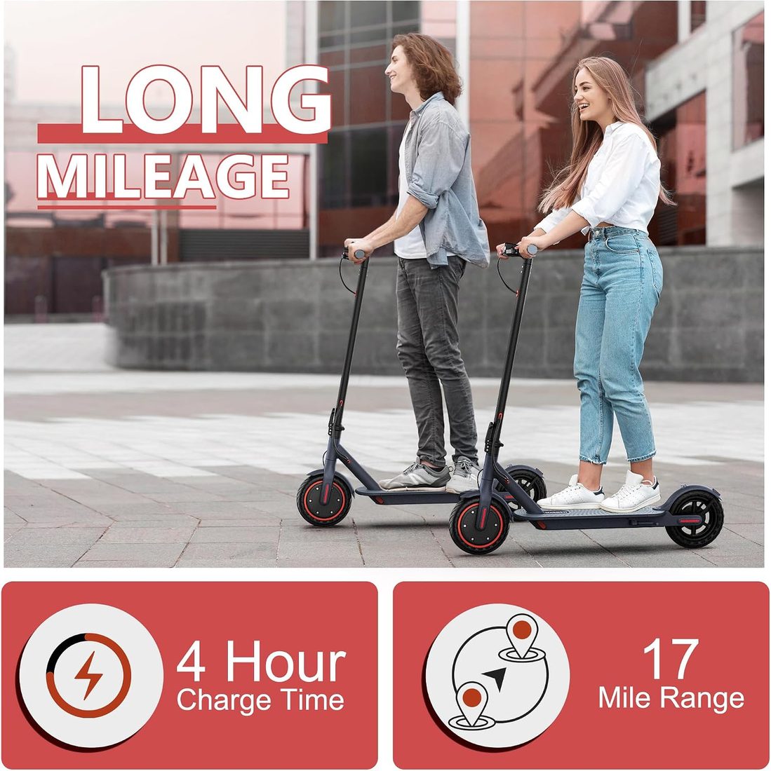 MAXSHOT V1 Electric Scooter — Gray photo 4