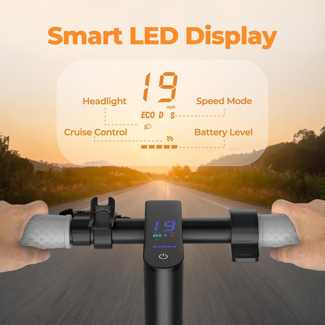 MAXSHOT V1 Electric Scooter — White photo 5