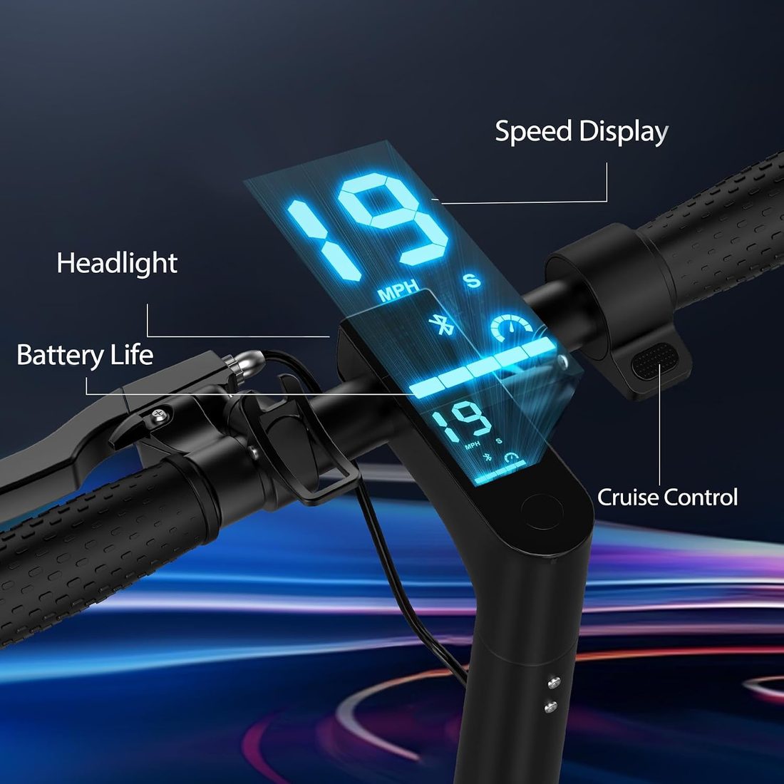 MAXSHOT V1 PRO Electric Scooter — Black photo 5