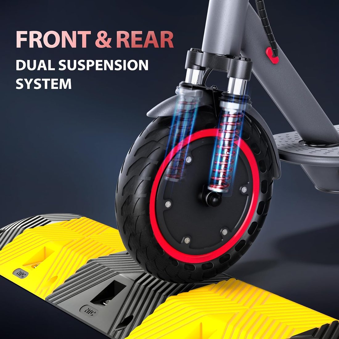 MAXSHOT V1 PRO Electric Scooter — Red photo 2