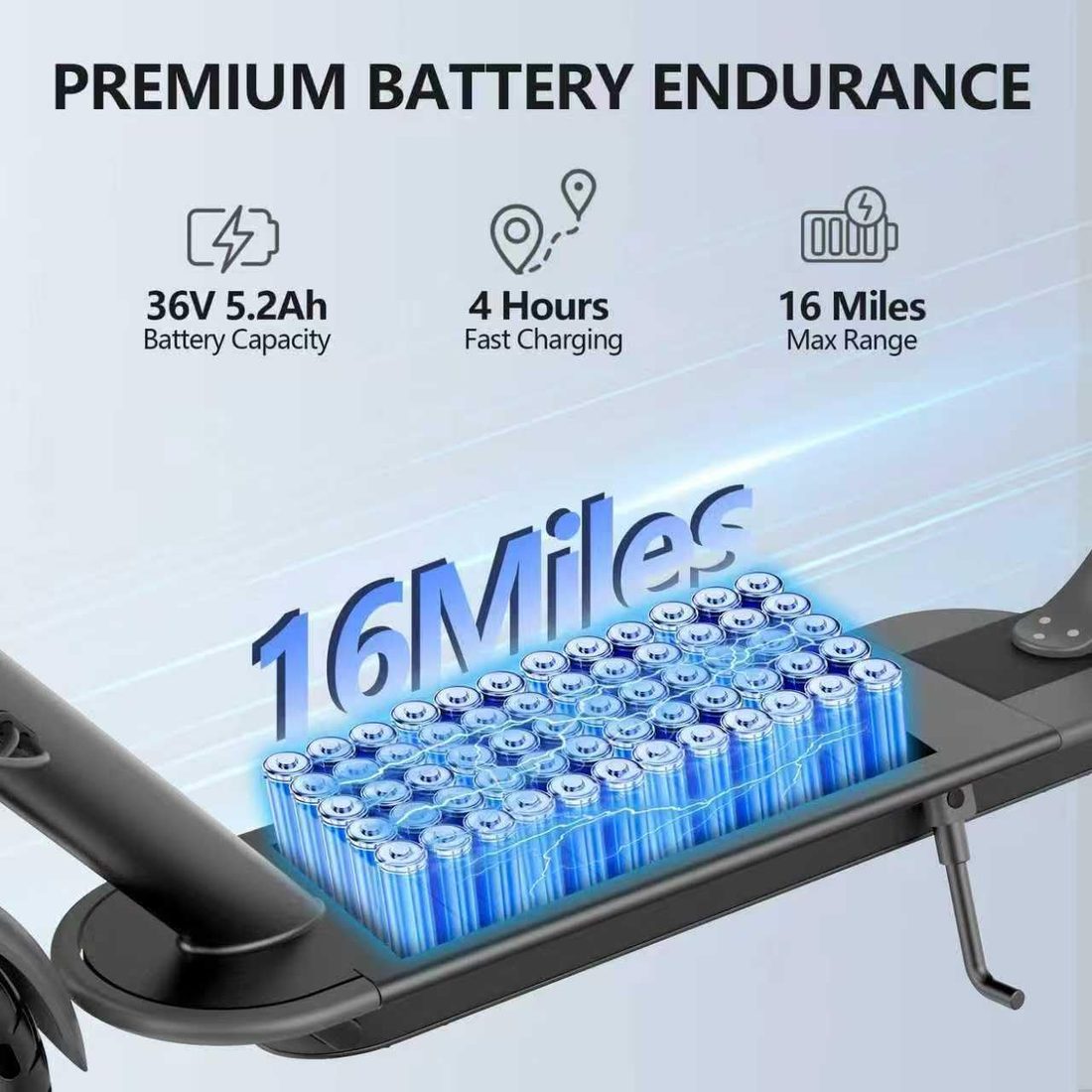 MAXSHOT V7 Electric Scooter — 19 mph photo 4